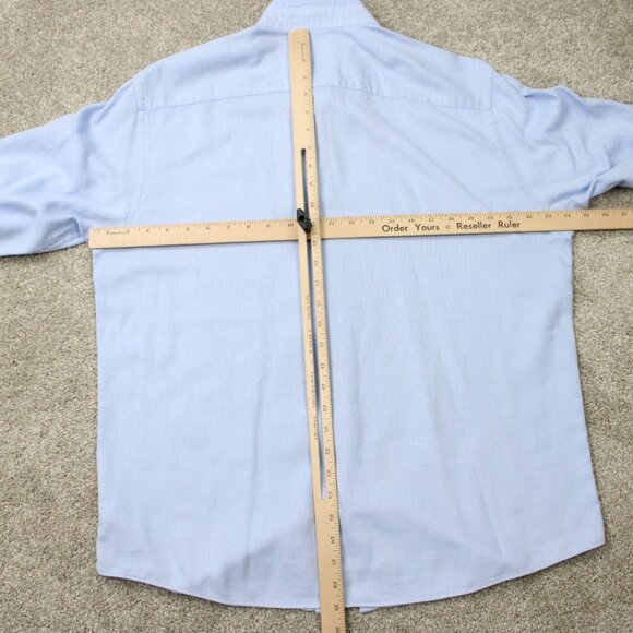 UNTUCKit Kvint Shirt Men XL Blue Slim Fit 100% Cotton Long Sleeve Button X-large - Picture 10 of 13